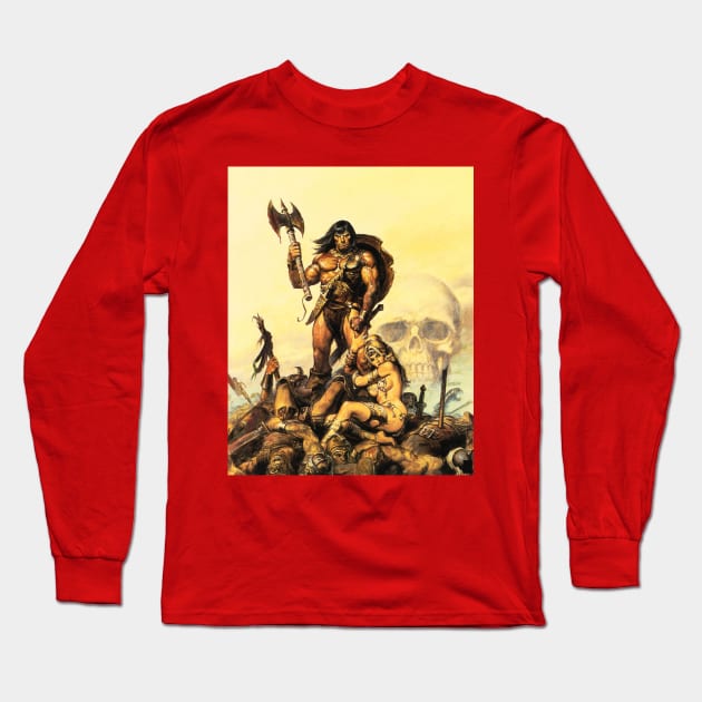 Conan the Barbarian 5 Long Sleeve T-Shirt by stormcrow